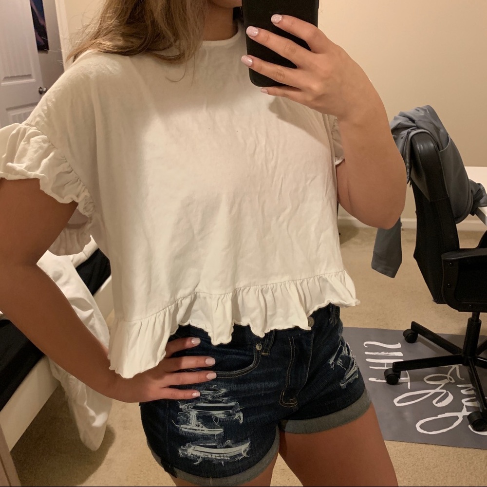 Forever 21 White T-Shirt